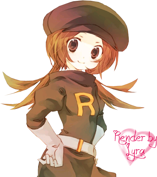 Png - Pokemon Team Rocket Lyra (600x600), Png Download