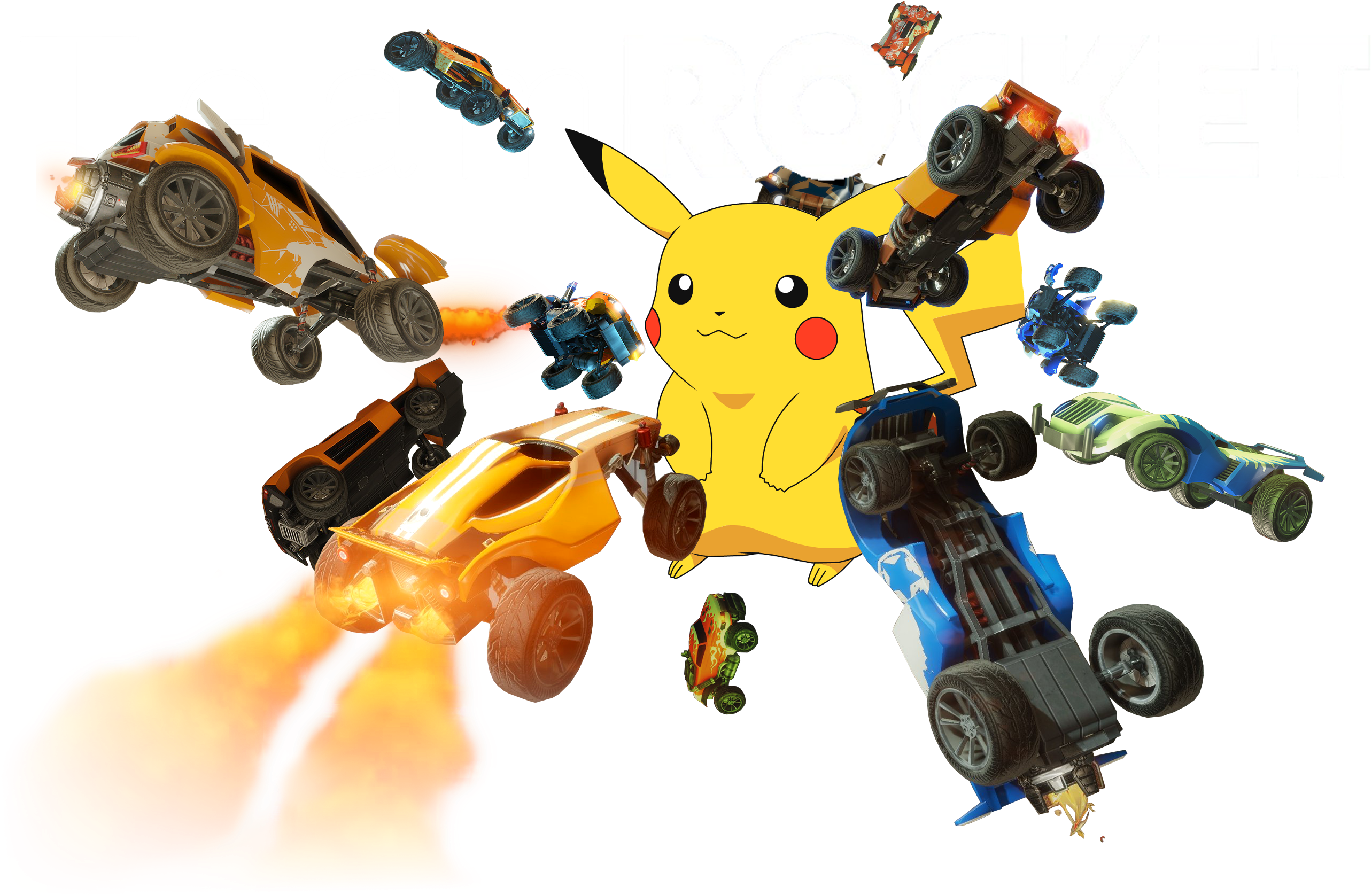 Team Rocket - Psyonix (2620x1728), Png Download