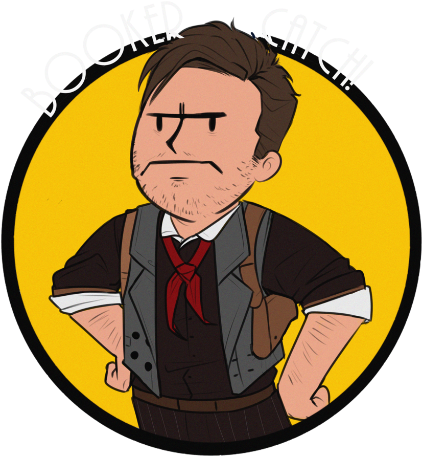 Booker,catch By H4nds0m3-j4ck - Bioshock (1024x1024), Png Download