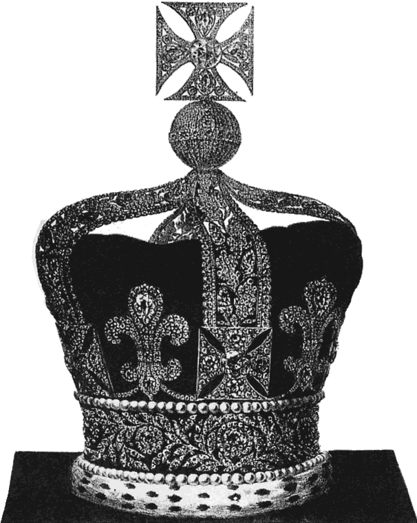 State Crown George Iv - Coronation Crown Of George Iv (605x781), Png Download
