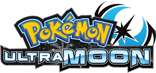 #pokemon Ultra Moon Logo - Pokemon Ultra Moon (3ds) (800x394), Png Download