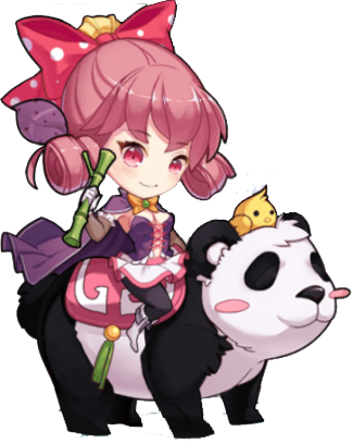 Pandaria-gif - Pandaria Girls X Battle (324x408), Png Download