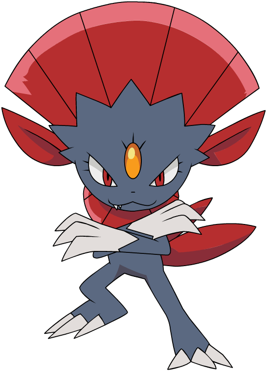 461weavile Dp Anime - Pokemon Weavile (546x757), Png Download