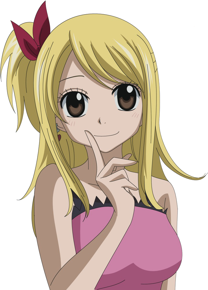 Lucy - Lucy Fairy Tail Hairstyle (759x1024), Png Download