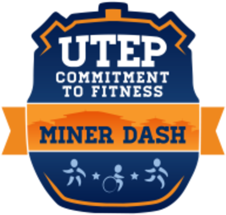 9th Annual Miner Dash And Family Fitness Fiesta - Label (800x727), Png Download