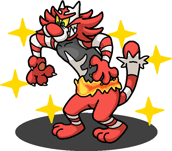 Shiny Incineroar Sylvester By Shawarmachine - Looney Tunes Shiny (700x700), Png Download