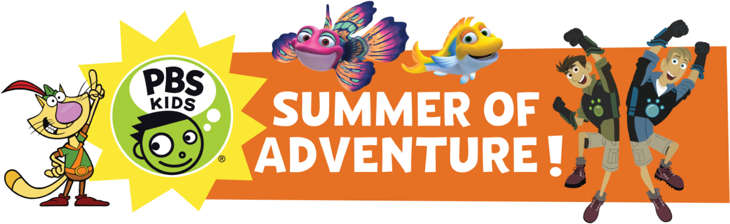 Summer Resources From Pbs Kids And Gpb Education - Pbs Kids Summer Of Adventure (1443x500), Png Download