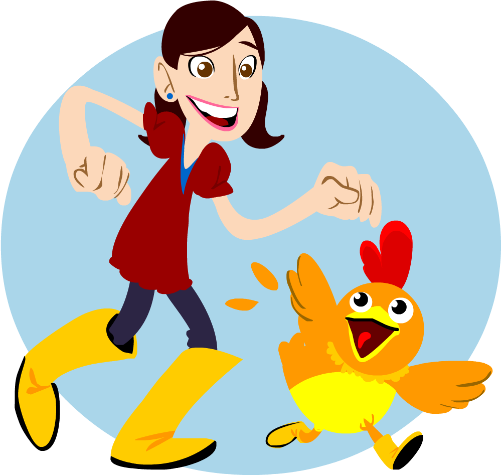 Chica's Costume Coop - Chica Show Sprout (1017x946), Png Download