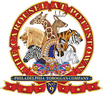 The Carousel At Pottstown - Emblem (408x360), Png Download