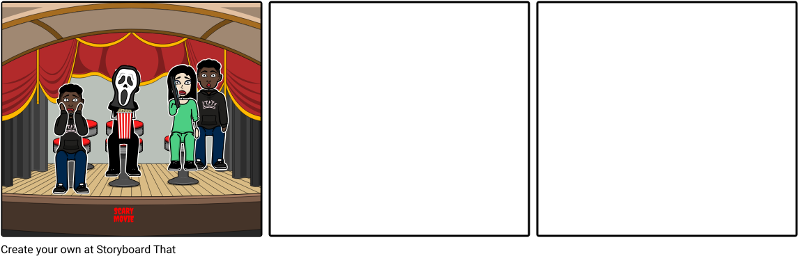 Scary Movie Poster - Plank (1164x385), Png Download