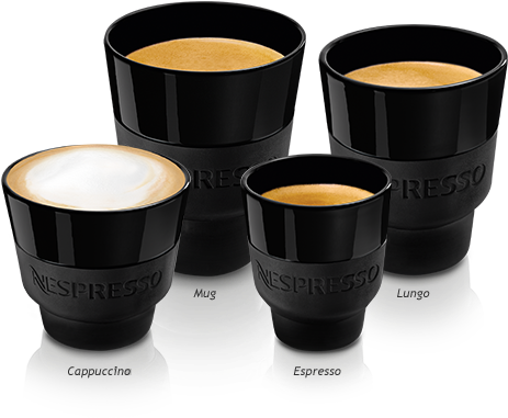 Just Like Our Machines, The Cups Offer An Interplay - Nespresso Touch (467x422), Png Download