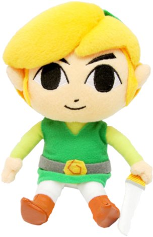 Legend Of Zelda Plush (310x470), Png Download