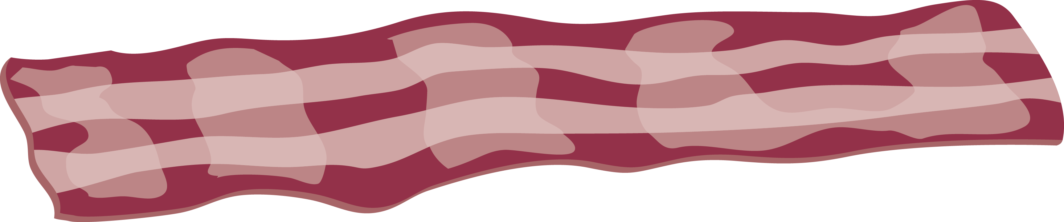 Bacon-divider - Camouflage (3452x722), Png Download