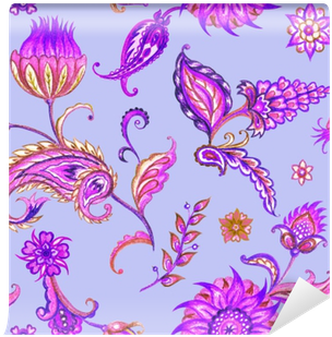 Seamless Paisley Pattern - Paisley (400x400), Png Download