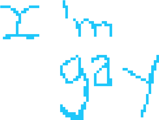 Im Gay - Pixel Art (740x520), Png Download