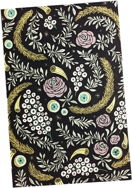 Floral Greeting Cards - Art (700x700), Png Download