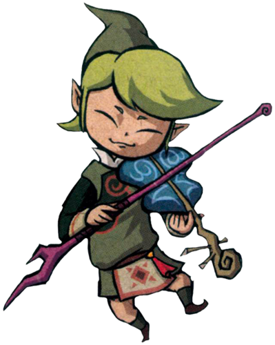 Toon Link Images Toon Link/wind Waker Wallpaper And - Wind Waker Toon Link (399x500), Png Download