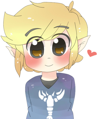 Ask Toon Link 32 By To0nlink On Deviantart - Adorable Toon Link (400x406), Png Download