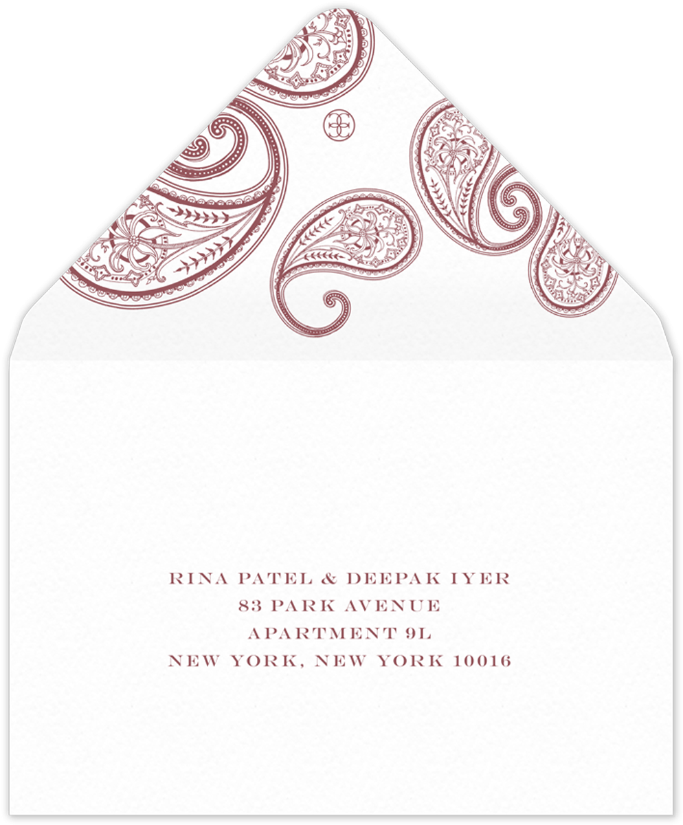 South Asian Reply Envelope - Orchids (1200x1200), Png Download