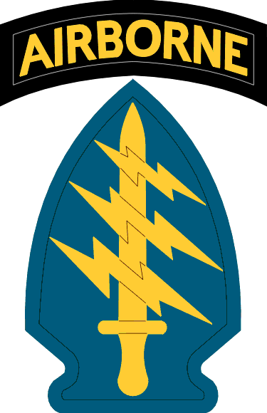 51, April 5, 2012 - 1st Special Forces Command Patch (375x580), Png Download