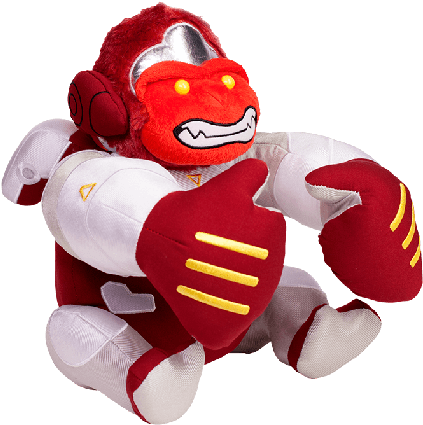Overwatch Primal Winston Plush (525x525), Png Download