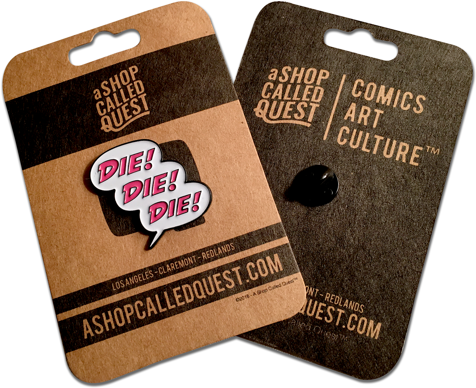 Die Die Die Pin - A Shop Called Quest (2000x1500), Png Download