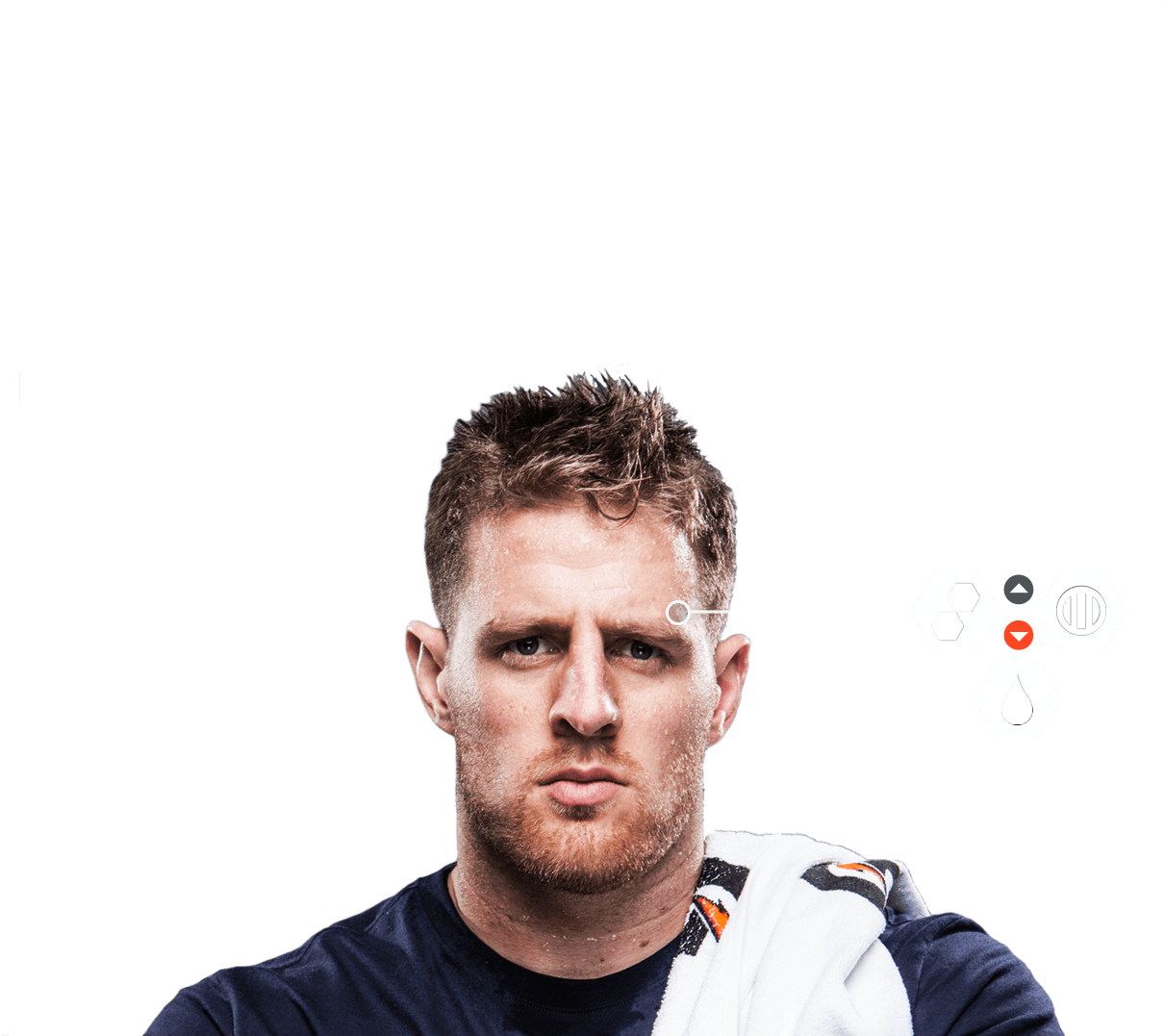 Jj Watt Transparent - J. J. Watt (1247x1080), Png Download