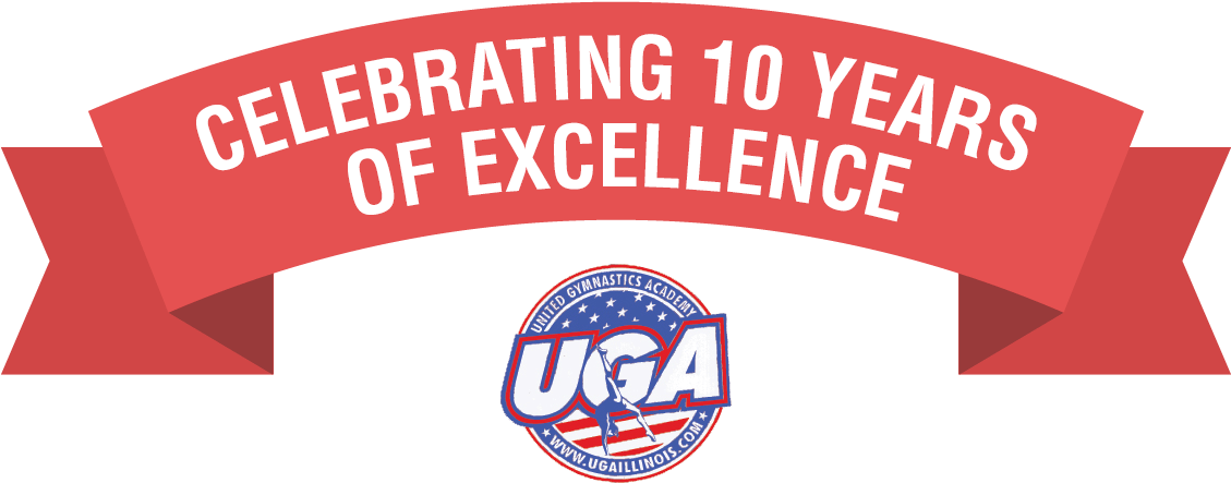 Celebrating 10 Years Of Excellence In Gymnastics Instruction - Celebrating 10 Years Of Excellence Logo (1200x627), Png Download