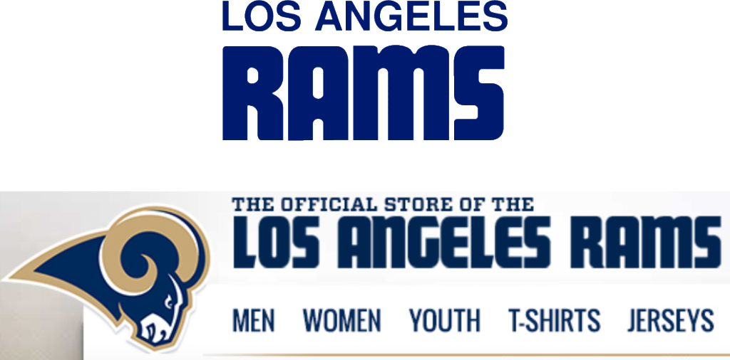 Word Zpswtqtgpnj - St Louis Rams (1024x506), Png Download