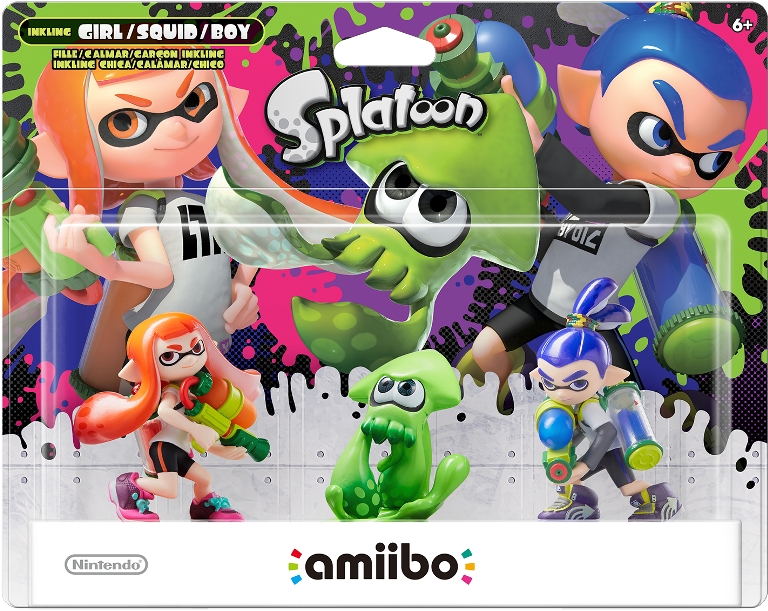 Get A Detailed Look At The Upcoming Splatoon Amiibo - Splatoon Amiibo Wii U (851x691), Png Download