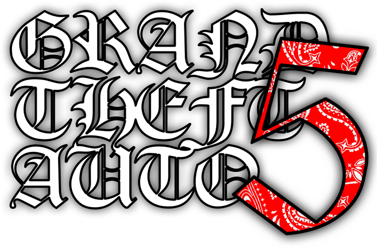 Gta V Clip Art - Logo Bloods (1615x1435), Png Download