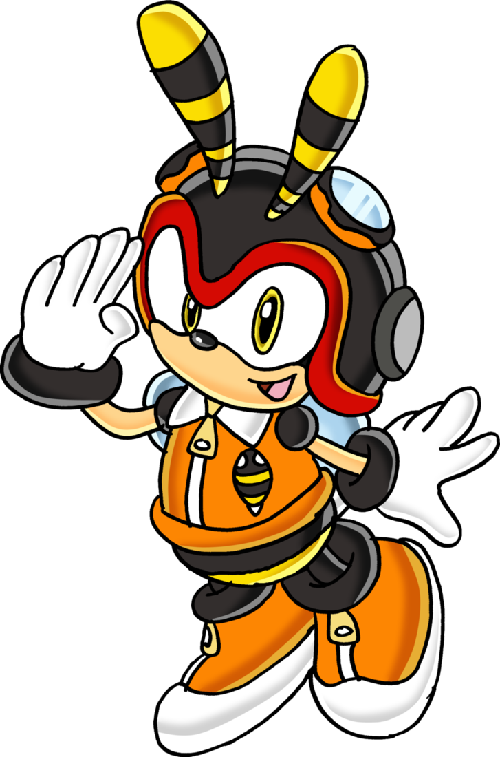 Sonic Characters Charmy Bee (727x1100), Png Download