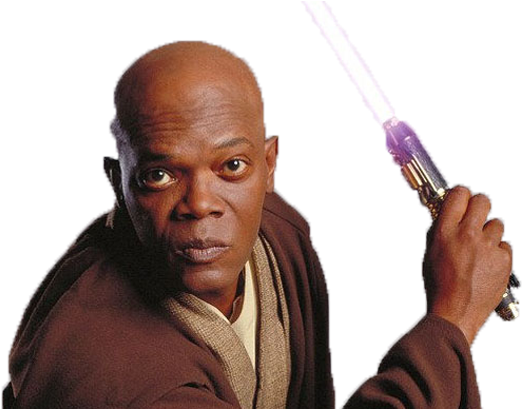 Lien Direct, - Mace Windu (544x408), Png Download