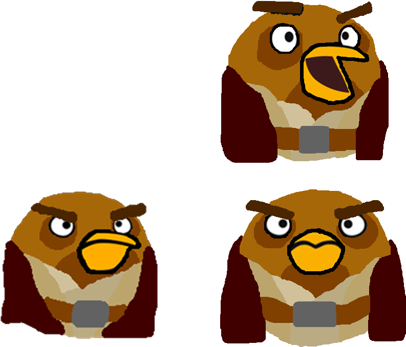 Mace Windu Lineup - Angry Birds Star Wars (1018x758), Png Download