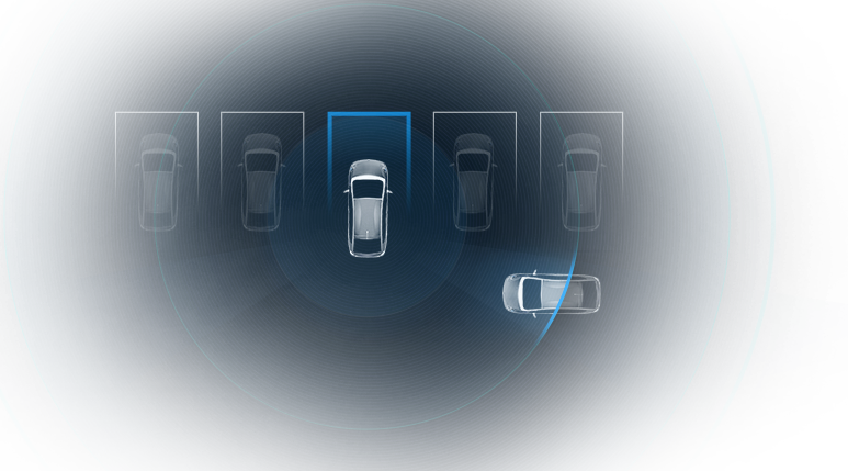 Prius Parking Image - Graphic Design (773x429), Png Download