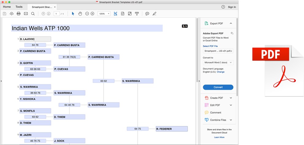 8 Players - Pdf Icon (1000x485), Png Download