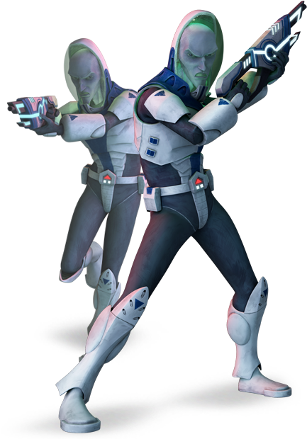Umbaran Soldiers - - Star Wars The Clone Wars Umbarans (450x630), Png Download