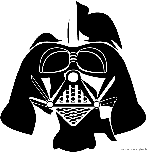Darth Vector By Jeremymallin On Deviantart Darth Vader - Darth Vader Vector Png (600x600), Png Download
