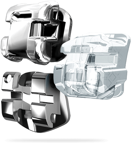 Brackets - Damon Clear (540x500), Png Download