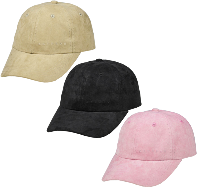 2 Suede Dad Hats Bundle Pack - Suede Dad Hat (760x713), Png Download