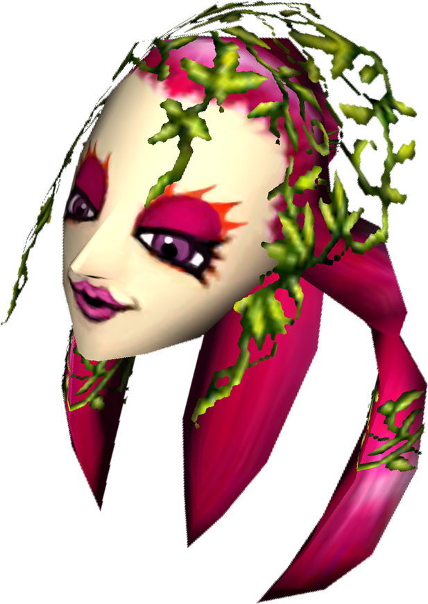 Great Fairy Mask Png (617x871), Png Download