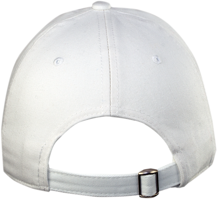 White Dad Hat Png - White Dad Hat Back (1000x1000), Png Download