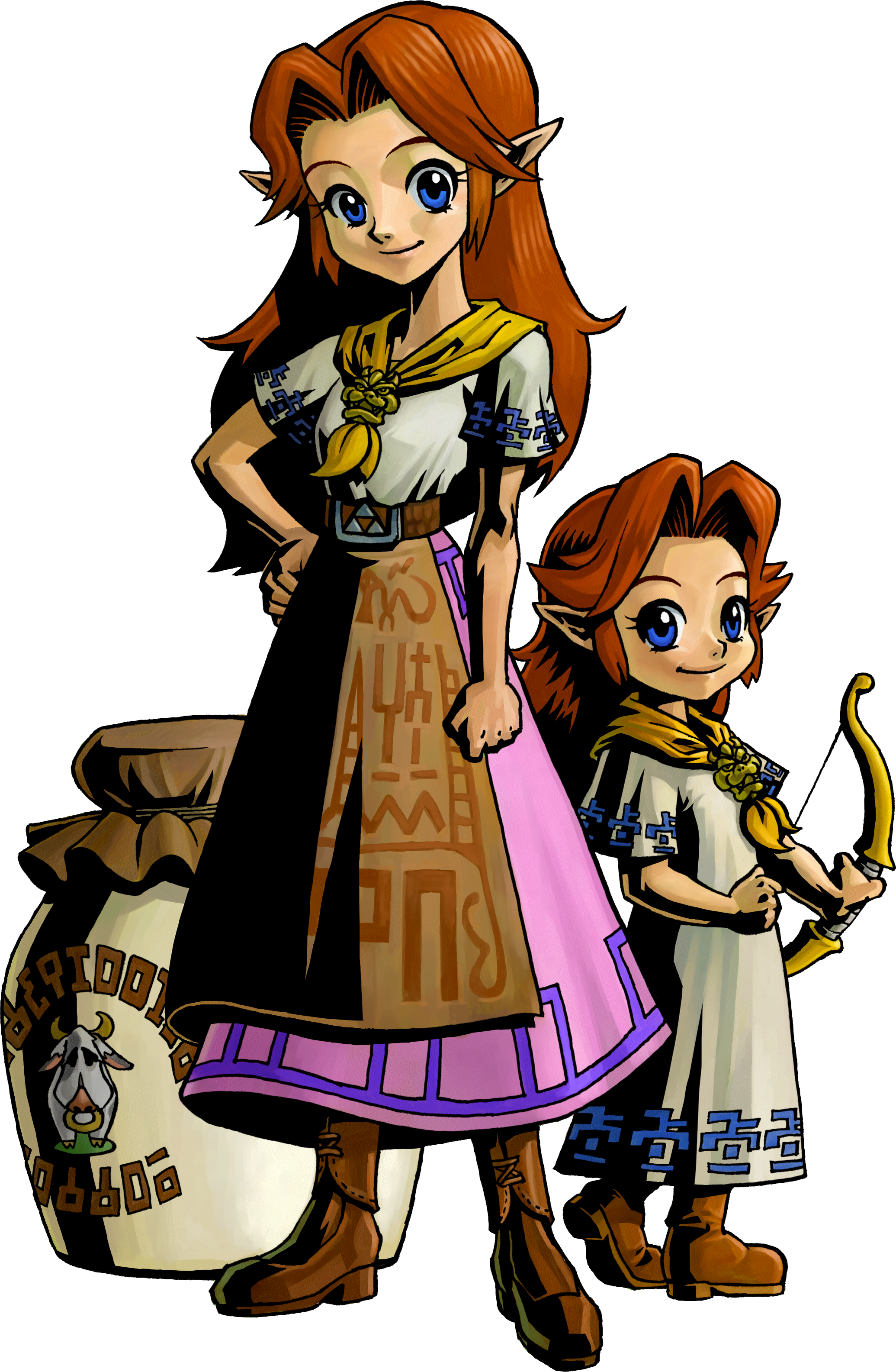 Majora's Mask Guides - Majora's Mask Malon (2071x3169), Png Download
