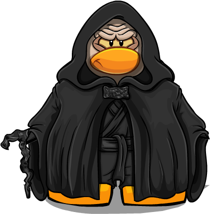 Emperor Palpatine Cp - Club Penguin Palpatine (353x354), Png Download