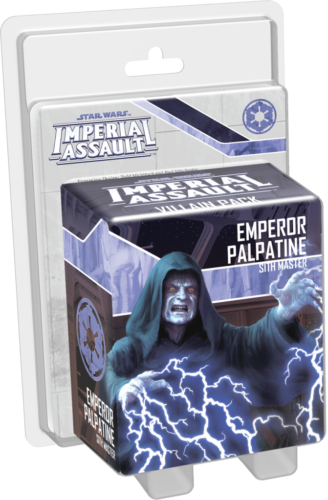 Imperial Assault Emperor Palpatine Villain Pack (671x1024), Png Download