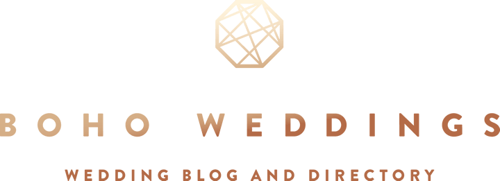 Uk Wedding Blog For The Boho Luxe Bride - Boho Wedding (720x261), Png Download