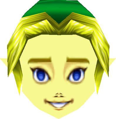 Attachment - Legend Of Zelda Majoras Mask Ingame (395x406), Png Download