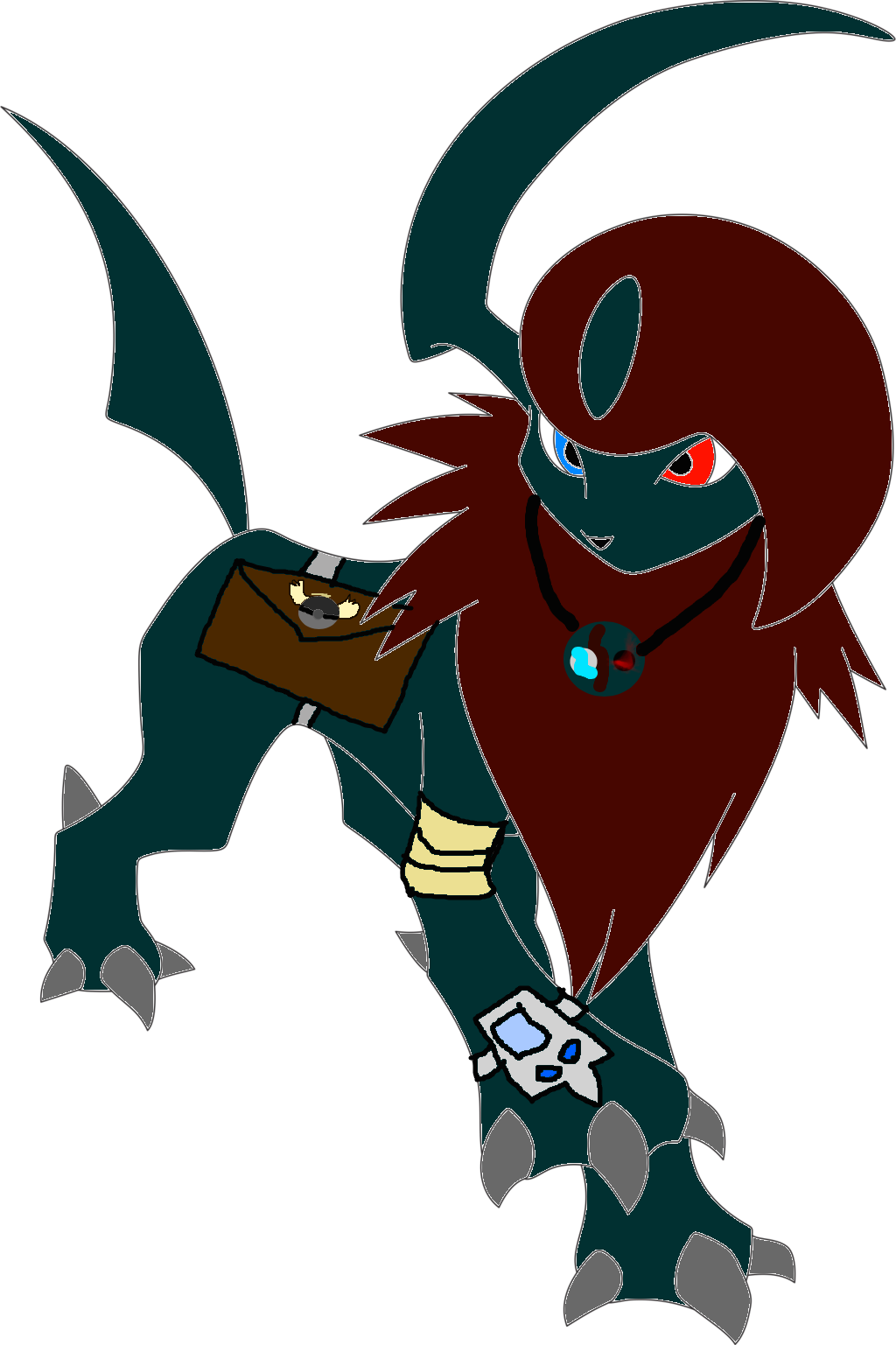 Alan The Absol - Absol (1024x1537), Png Download