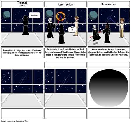 Storyboard Text - Star Wars (450x420), Png Download