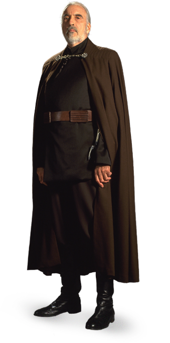 Count Dooku Costume (344x693), Png Download